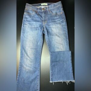 Madewell Cali Demi-Boot Jeans Medium Wash Size 25P EUC